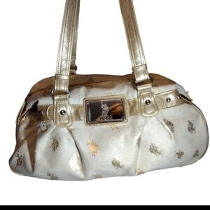 U.S. Polo ASSN Pale Gold Satchel